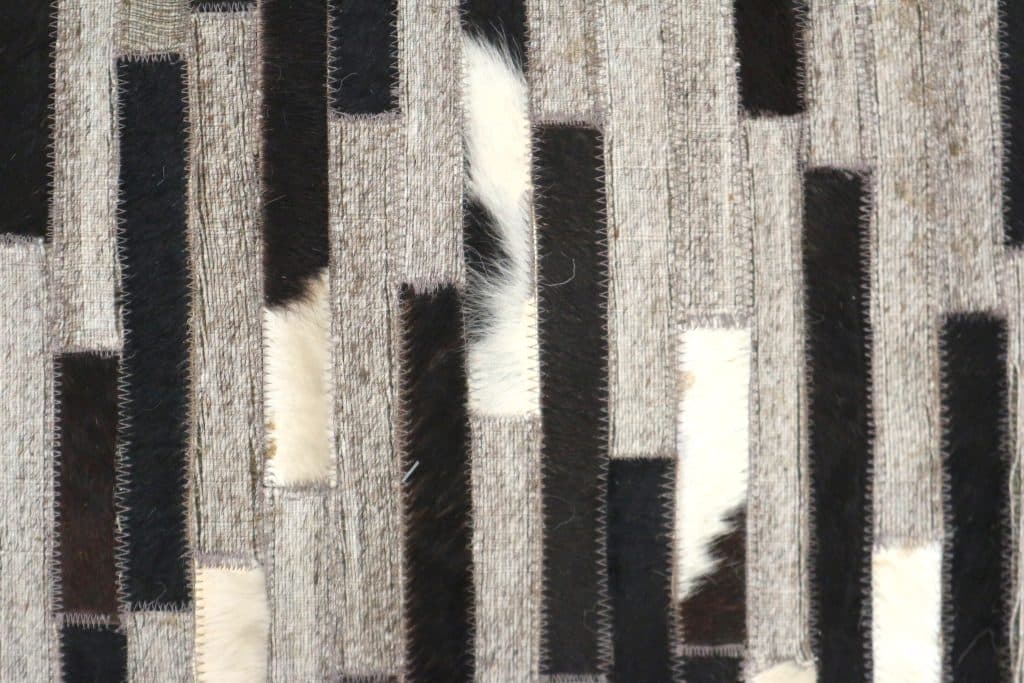 Designer Leather Rug ILS020MIX E 224 x 152