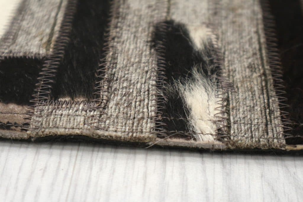 Designer Leather Rug ILS020MIX E 224 x 152
