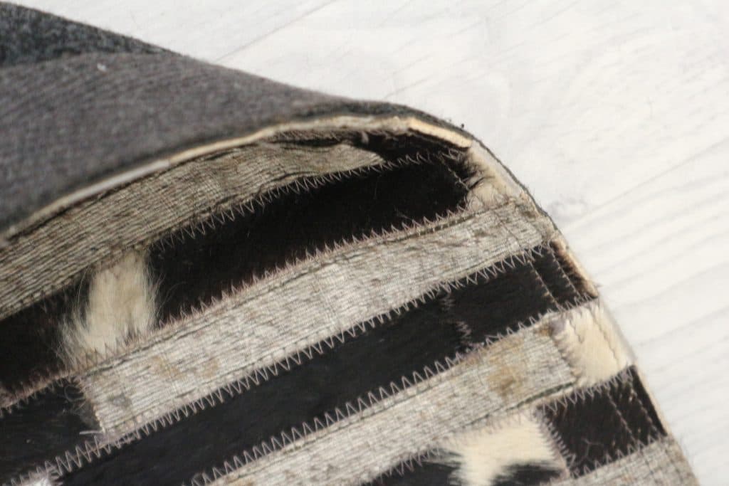 Designer Leather Rug ILS020MIX E 224 x 152