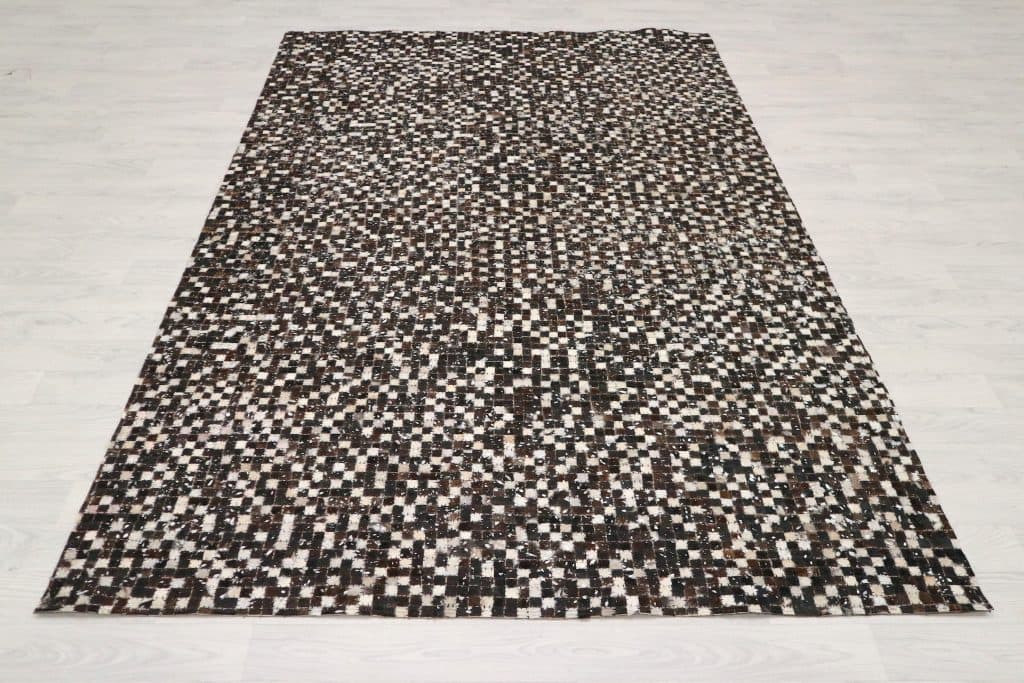 Designer Leather Rug ILS020MIX I 242 x 156