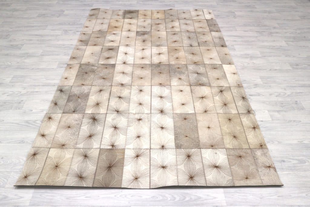 Designer Leather Rug ILS020MIX J 231 x 143