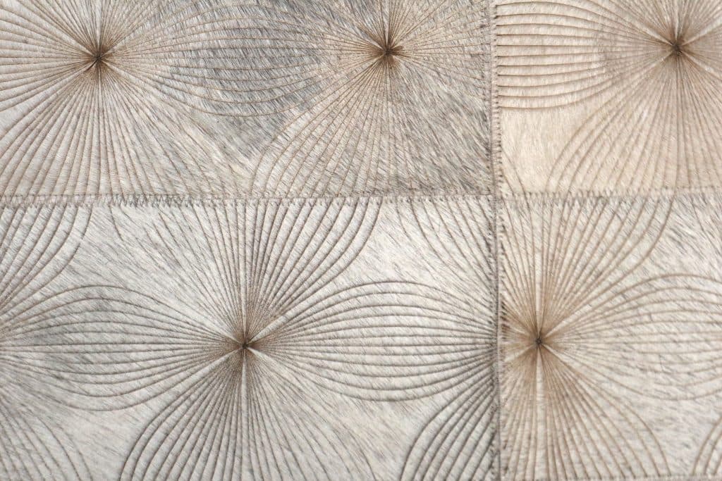 Designer Leather Rug ILS020MIX J 231 x 143