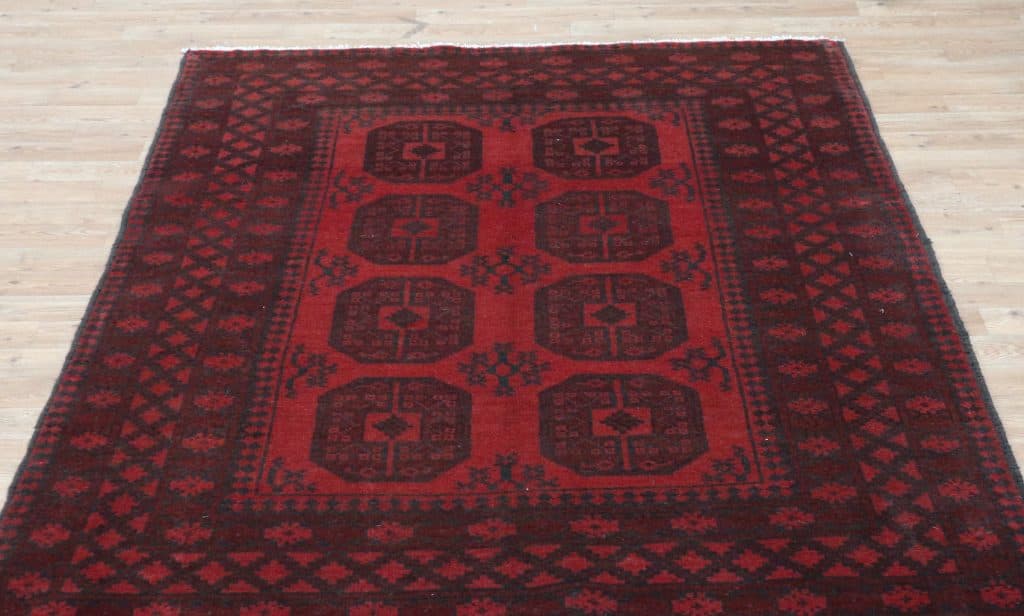 Afghan Red Rug ARE019000 190 X 143
