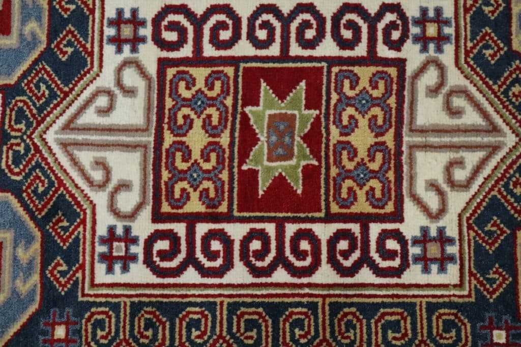 Indian Kazak Rug IKA021000 D 241 X 175