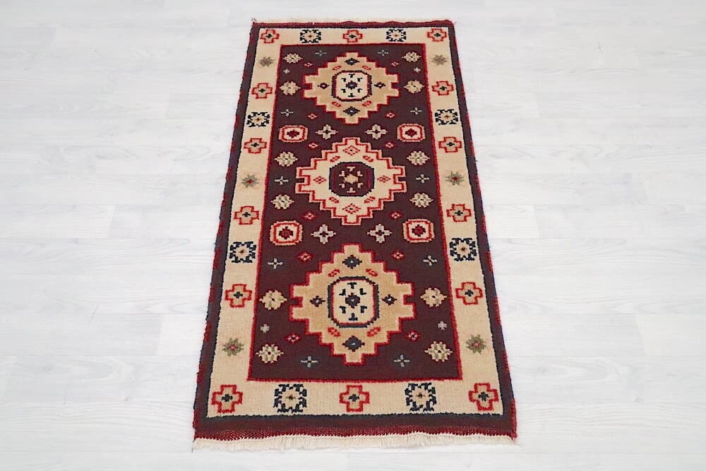 Indian Kazak Rug IKA007000 D 125 X 62
