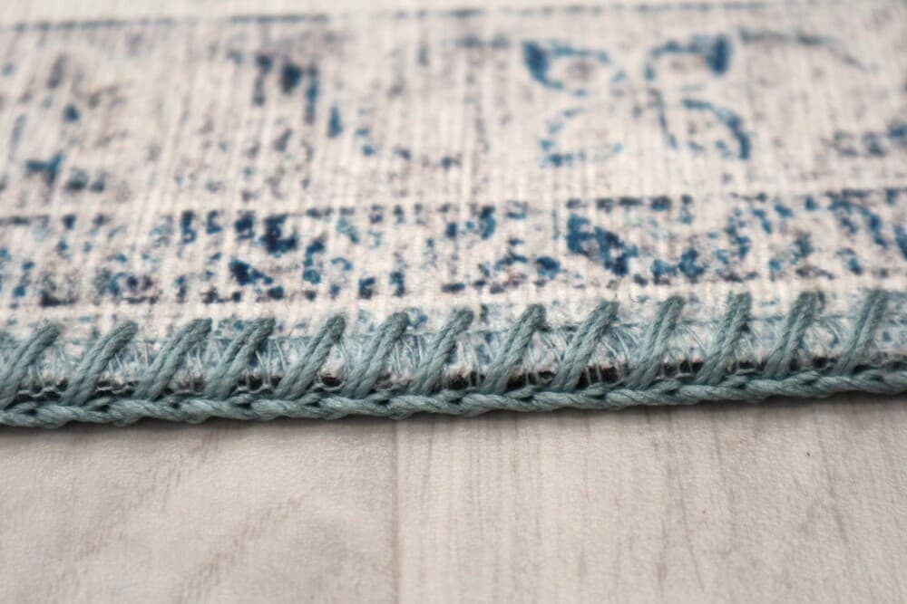Pippur Printed Rug - Blue - ZDB027710