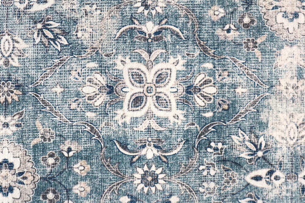 Pippur Printed Rug - Blue - ZDB027710