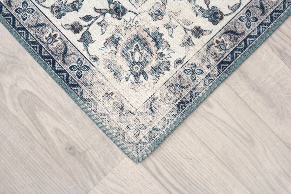 Pippur Printed Rug - Blue - ZDB027710