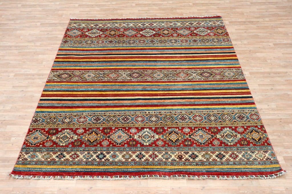Fine Afghan Nomad Rug ANO025FIN 299x249
