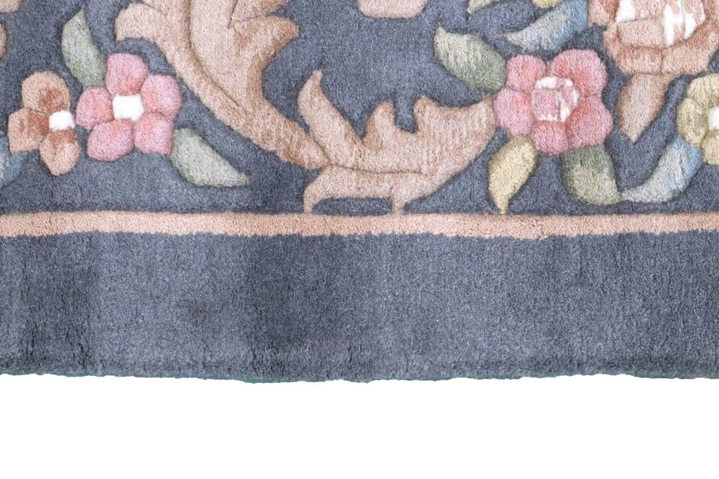 Mahal Indian Rug - Handknotted Floral design Indian rug MAH034021 513 x 326