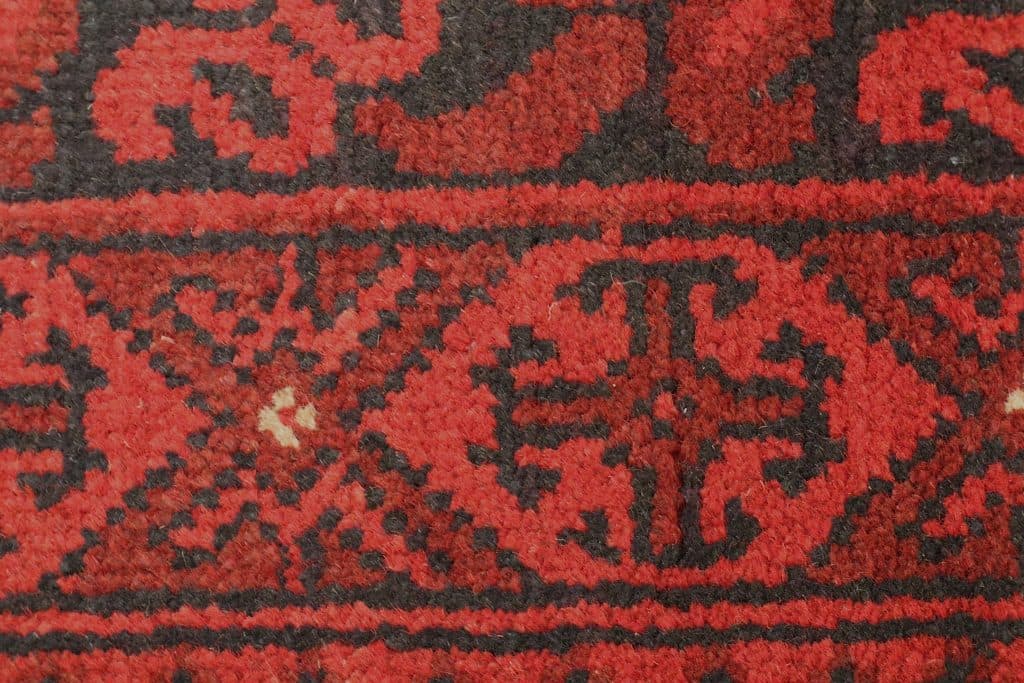 Fine Afghan Red Rug ARE042000 194x87