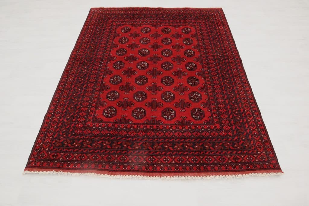 Afghan Red Rug ARE019000 196 x153