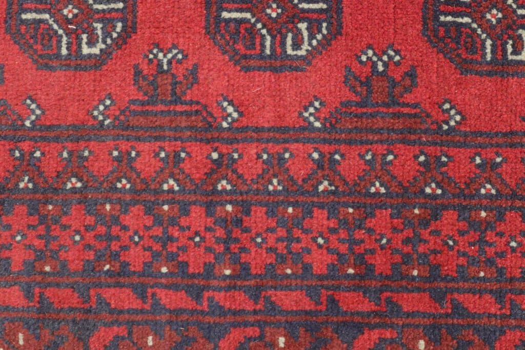 Afghan Red Rug ARE019000 196 x153