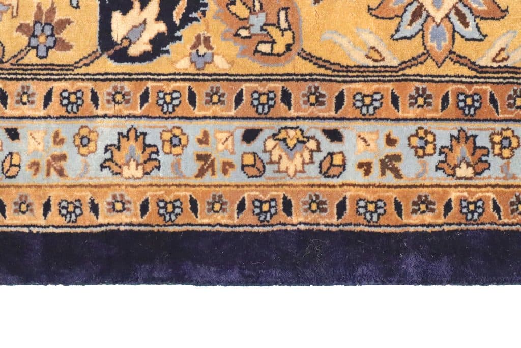 Very fine indo Persian - Blue - Handknotted rug with Persian design IPF030004 452 x 307