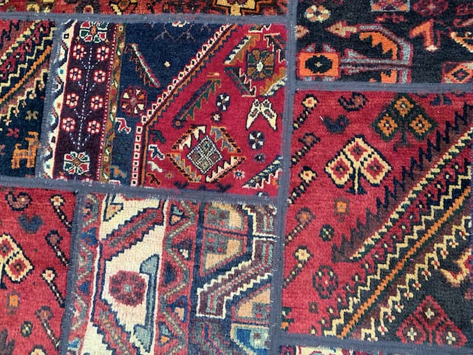 Persian Patchwork Rug PER021PAT 245 X 173