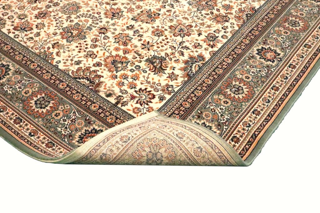 Kashmir woven rug - Red - Machine woven rug with Traditional design KAS029D27 400  x300