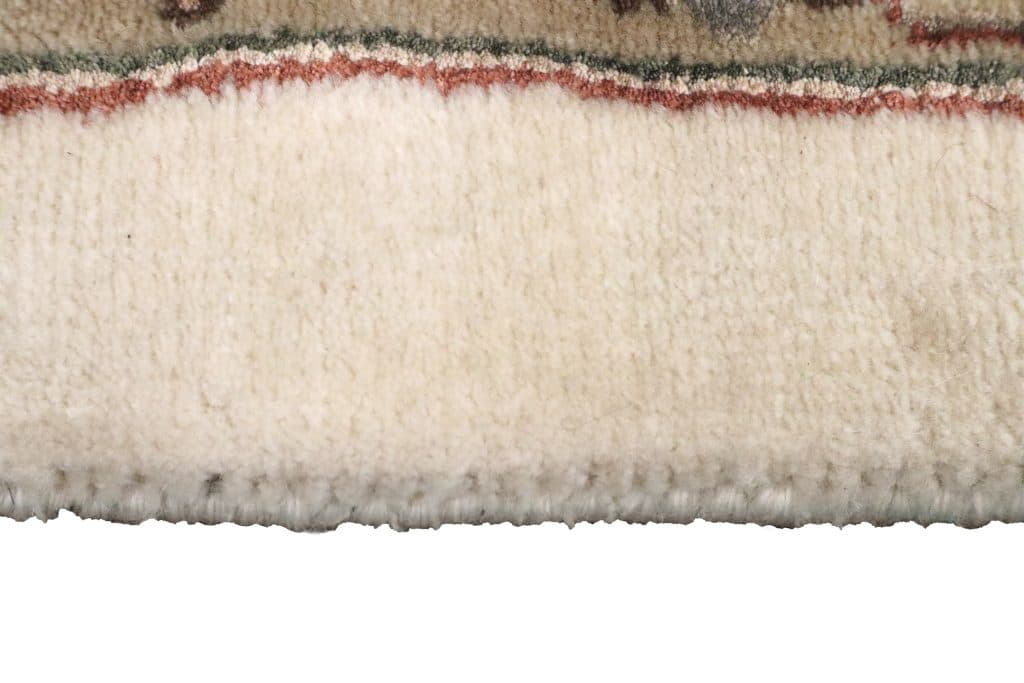 Very fine indo Persian - Cream - Handknotted rug with Persian design IPF035006 556 x 362