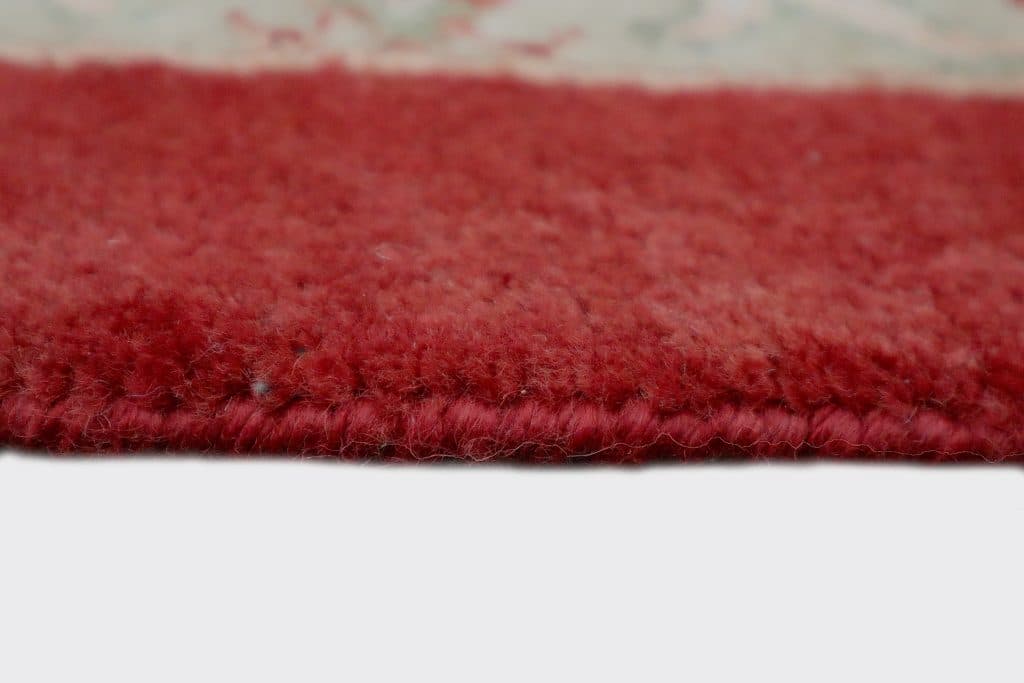 Very fine indo Persian - Red - Handknotted rug with Persian design IPF035007 549 x 368