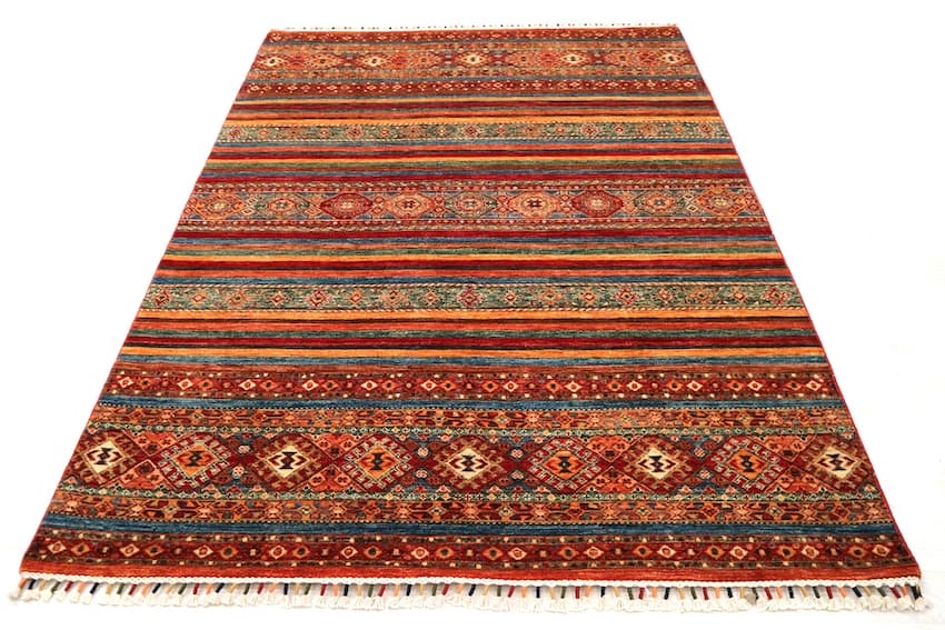 Fine Afghan Nomad Rug ANO021FIN 243 x 174