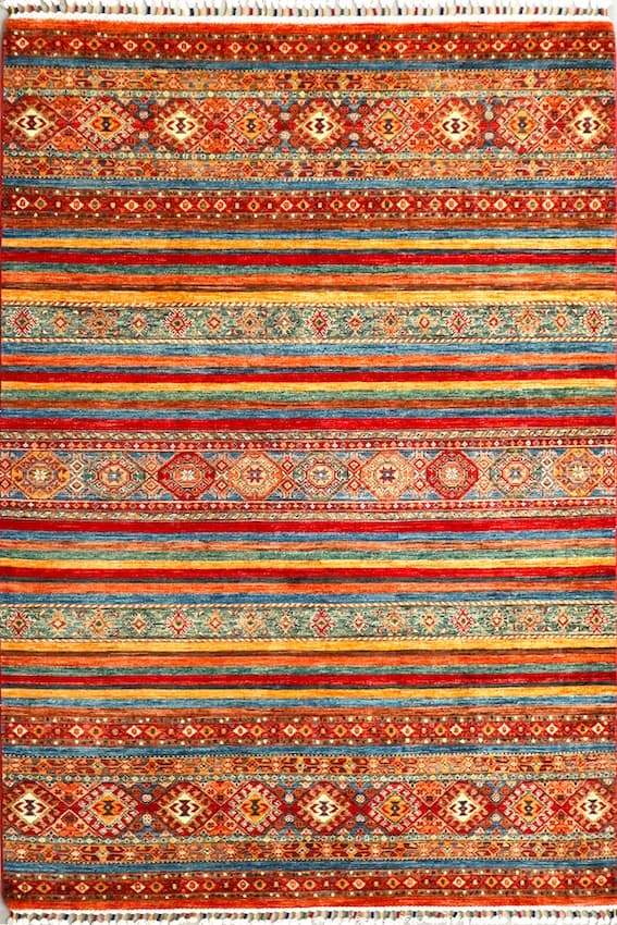 Fine Afghan Nomad Rug ANO021FIN 243 x 174