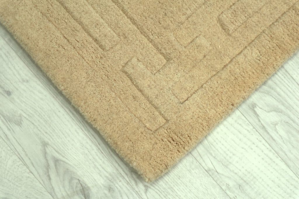 Lippa Plain Carved Rug - Beige FAU000100 P