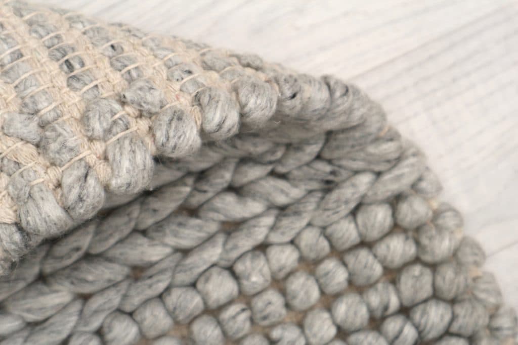 Plaited Rug - Grey - FAU000150 T
