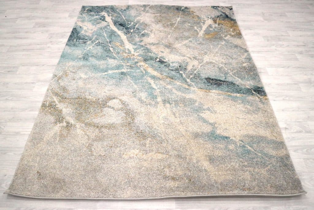 Multicoloured Machine Woven rug -FAU000100 AO