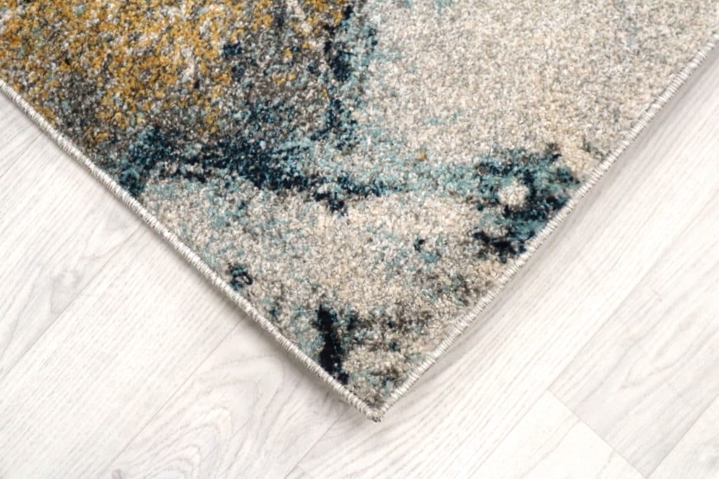 Multicoloured Machine Woven rug -FAU000100 AO