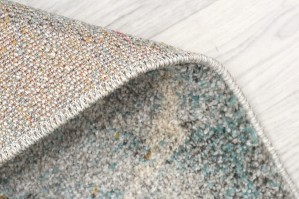 Multicoloured Machine Woven rug -FAU000100 AO