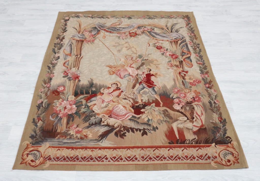 Chinese Tapestry Needlepoint Rug Wall Hanging TAP004000 166x119