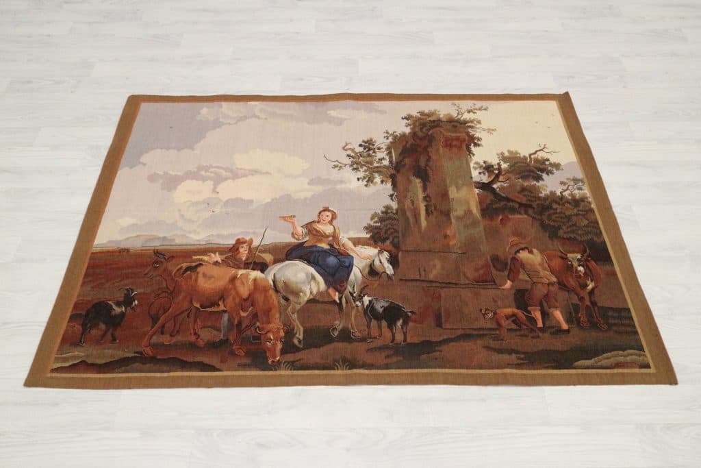 Chinese Tapestry Needlepoint Rug Wall Hanging TAP004000 157x117