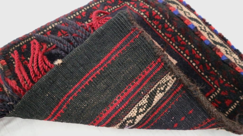 Fine Afghan Handknotted Bag - AFG001BAG 35 x 33 A