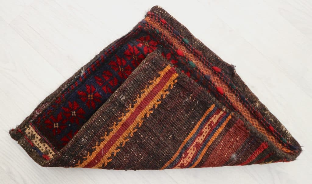 Fine Afghan Handknotted Bag - AFG001BAG 40 x 38 E