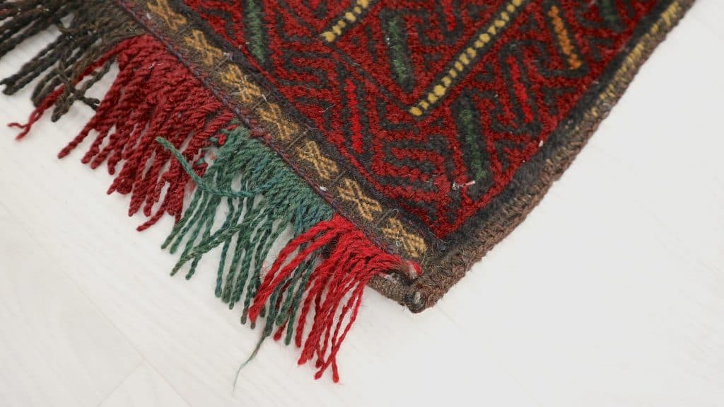 Fine Afghan Handknotted Bag - AFG001BAG 42 x 38 G