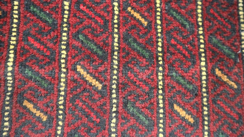 Fine Afghan Handknotted Bag - AFG001BAG 42 x 38 G