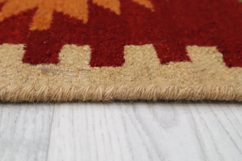 Indian Kelim Rug - Multicoloured - Flatweave Tribal design rug IKL042000 183 X 80 H