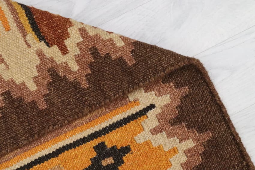 Indian Kelim Rug - Multicoloured - Flatweave Tribal design rug IKL044000 244 X 80 M