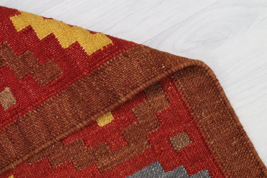 Indian Kelim Rug - Multicoloured - Flatweave Tribal design rug IKL044000 244 X 80 N