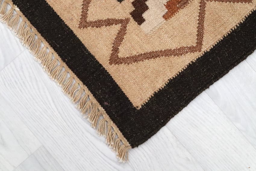 Indian Kelim Rug - Multicoloured - Flatweave Tribal design rug IKL013000 152 X 91 V