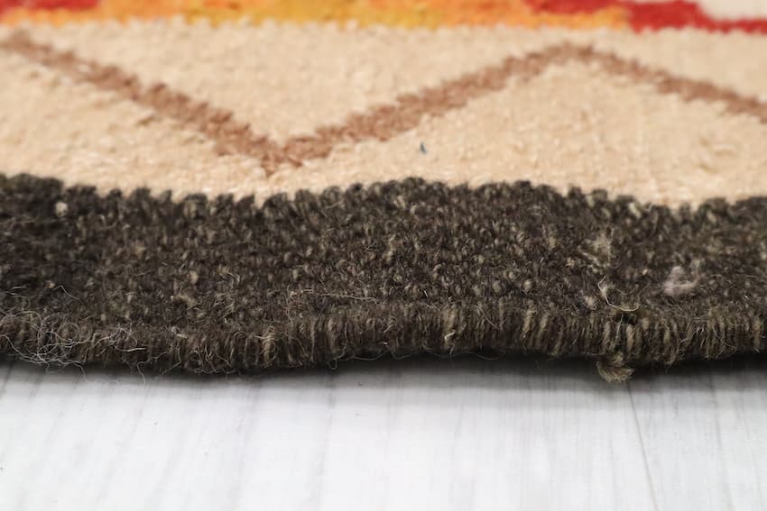 Indian Kelim Rug - Multicoloured - Flatweave Tribal design rug IKL013000 152 X 91 V