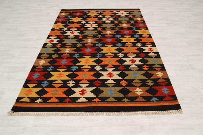 Indian Kelim Rug IKL020000 244 X 152 i