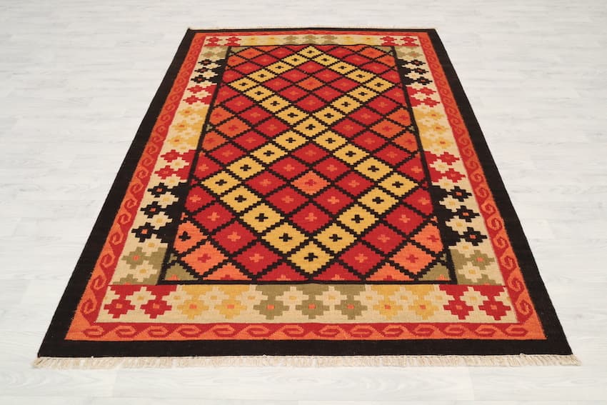 Indian Kelim Rug IKL020000 244 X 152 D