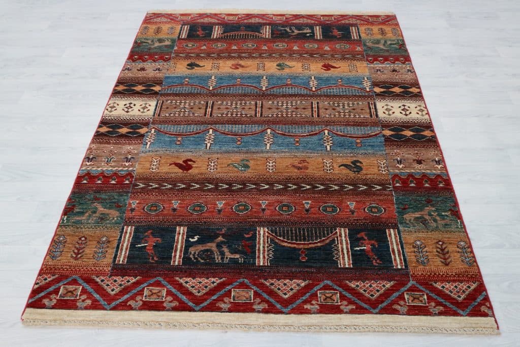 Fine Afghan Nomad Rug ANO019FIN 196x127