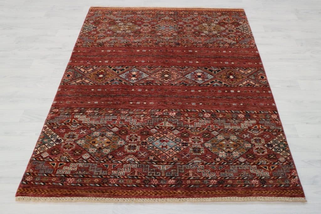 Fine Afghan Nomad Rug ANO018FIN 184x126