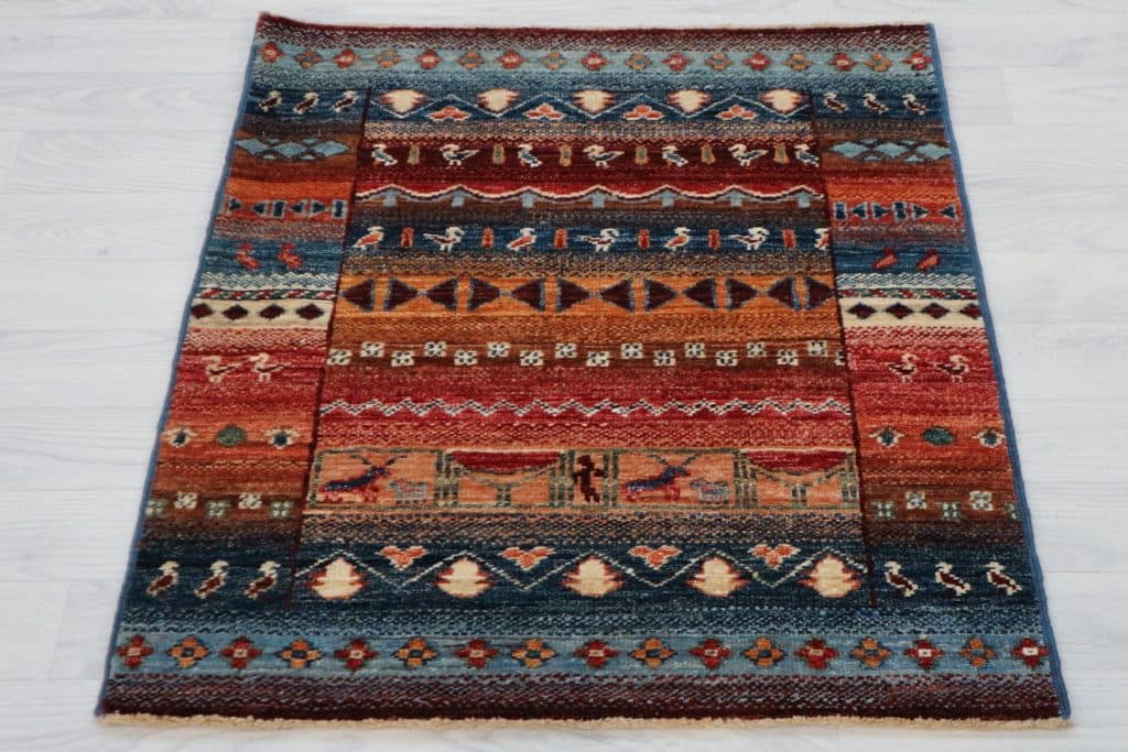 Fine Afghan Nomad Rug ANO006FIN 91x67