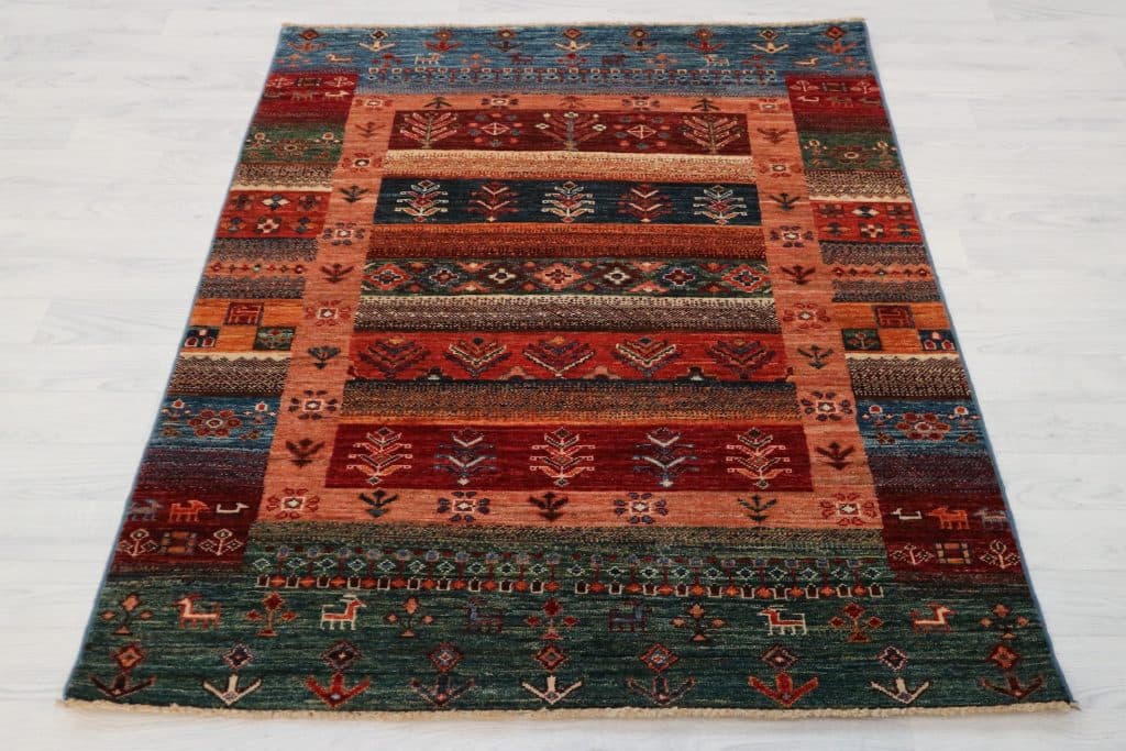 Fine Afghan Nomad Rug ANO014FIN 153x105