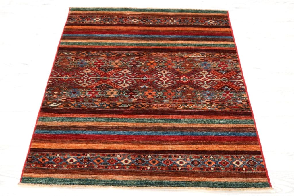 Fine Afghan Nomad Rug ANO011FIN 126x82