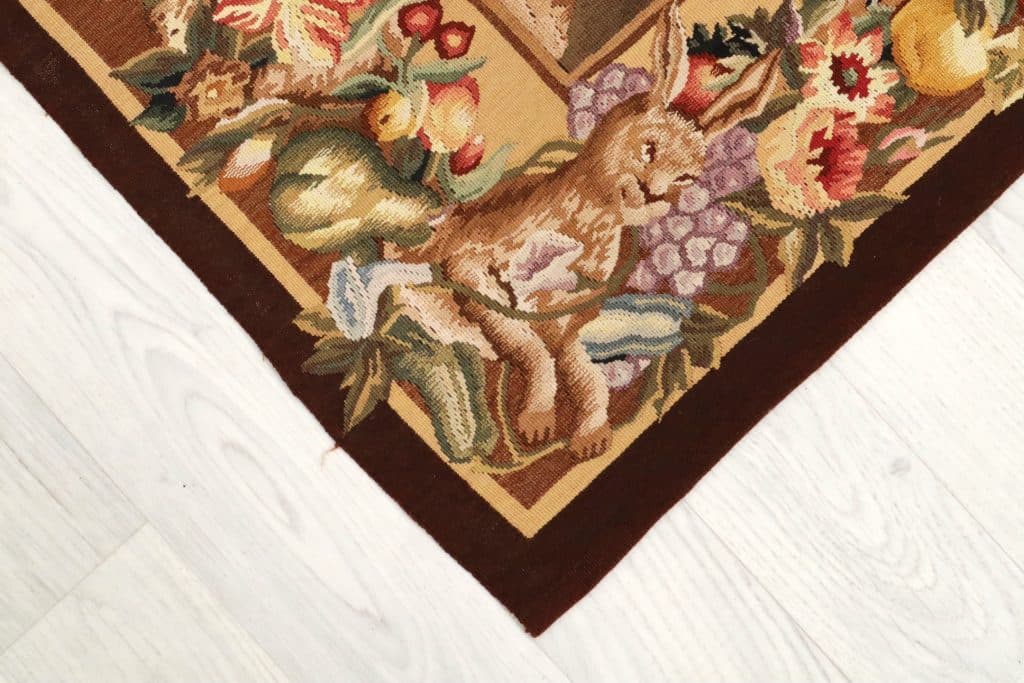 Chinese Tapestry Needlepoint Rug Wall Hanging TAP005000 141x110