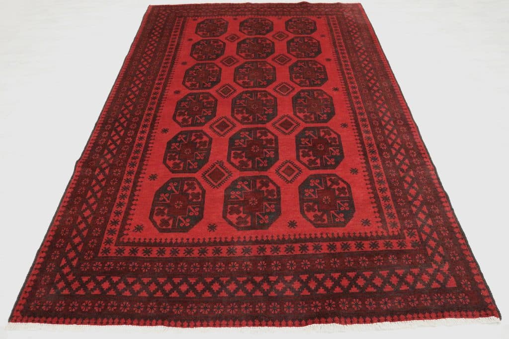 Afghan Red Rug ARE023000 285 X 203