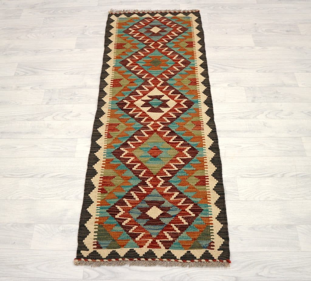 Afghan Veg Dyed Kelim AVK041000 145 x 56